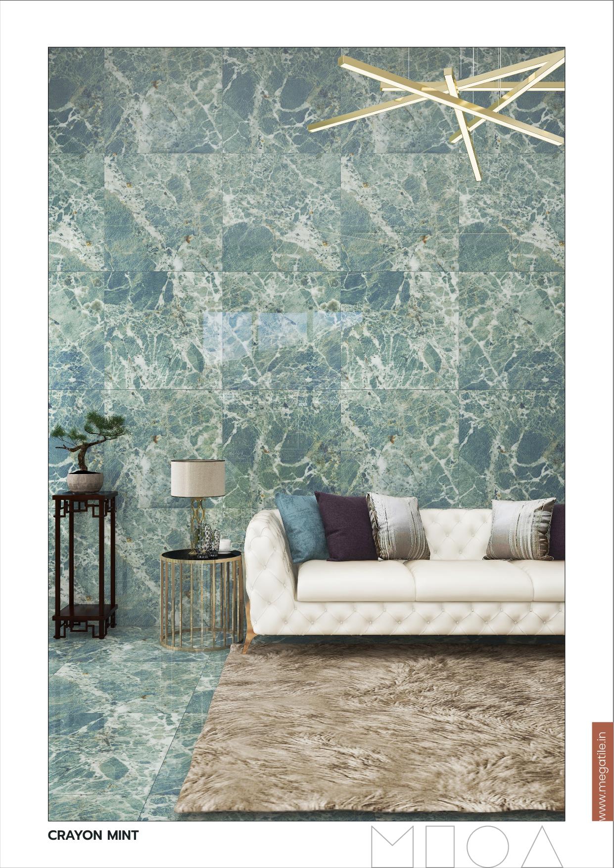 Porcelain 600x600mm Glossy Finish - 2